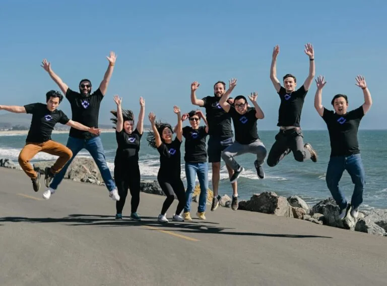 Team beach activity